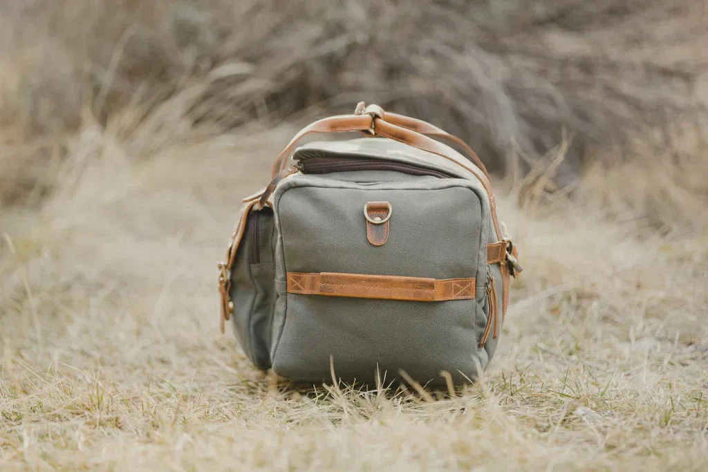 25L Overnight Canvas Duffel