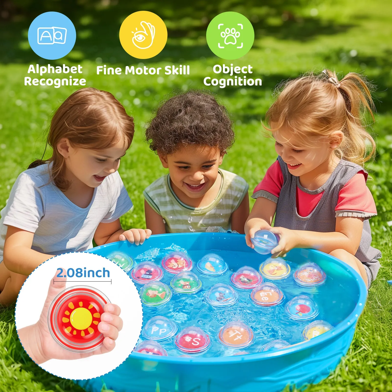 26pcs Letters Alphabet Learning Bath Toys