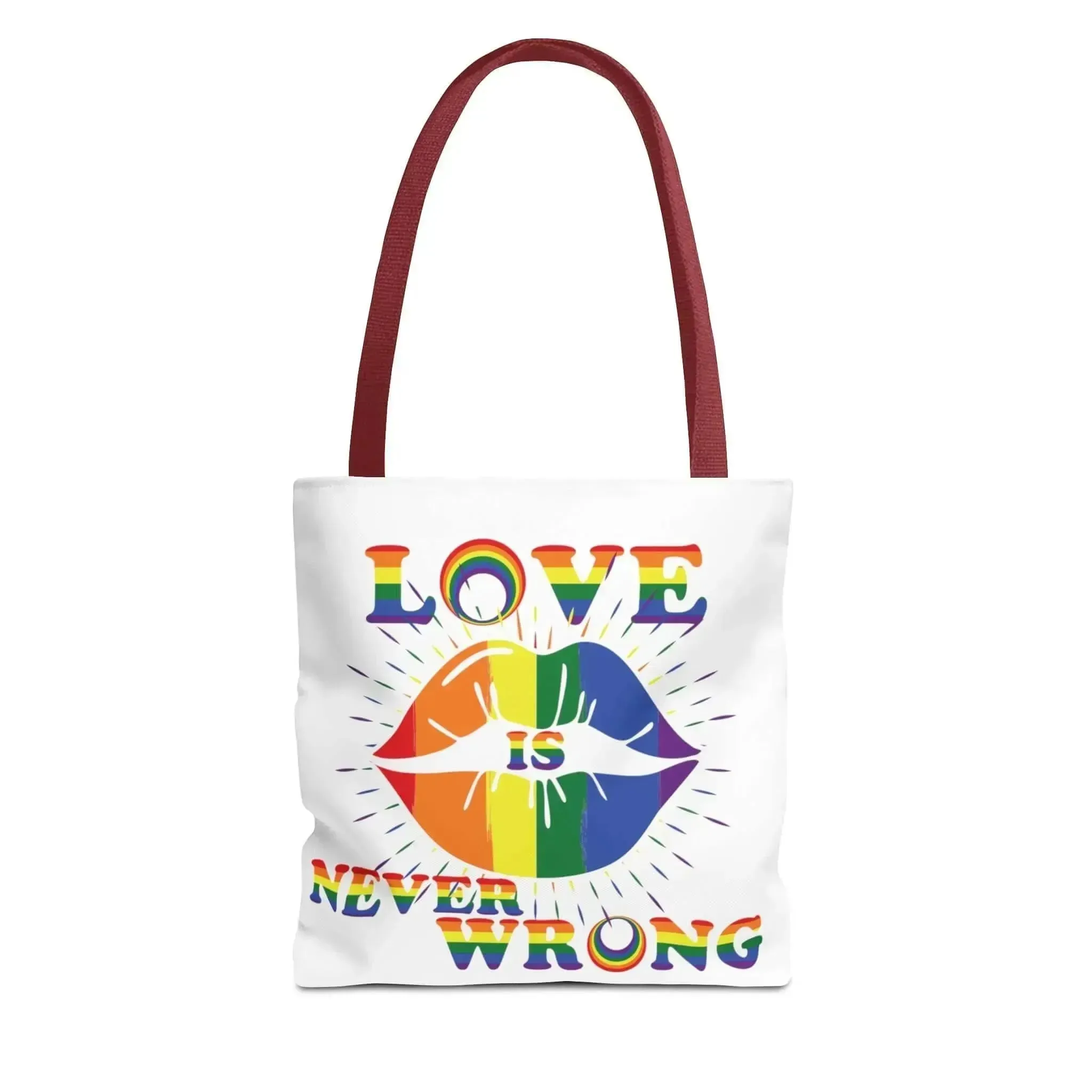 Aesthetic Respect Love LGBT Tote Bag (AOP)