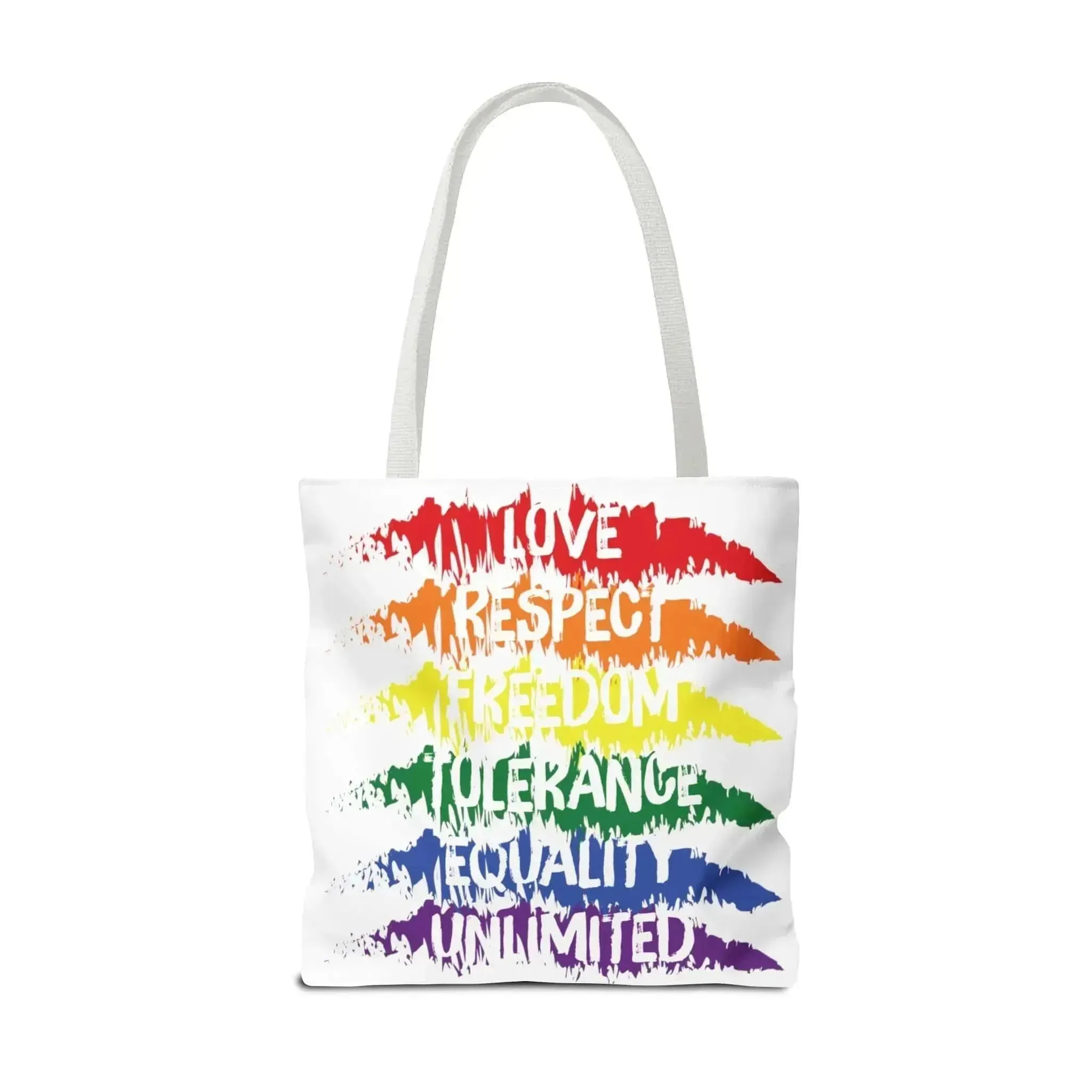 Aesthetic Respect Love LGBT Tote Bag (AOP)