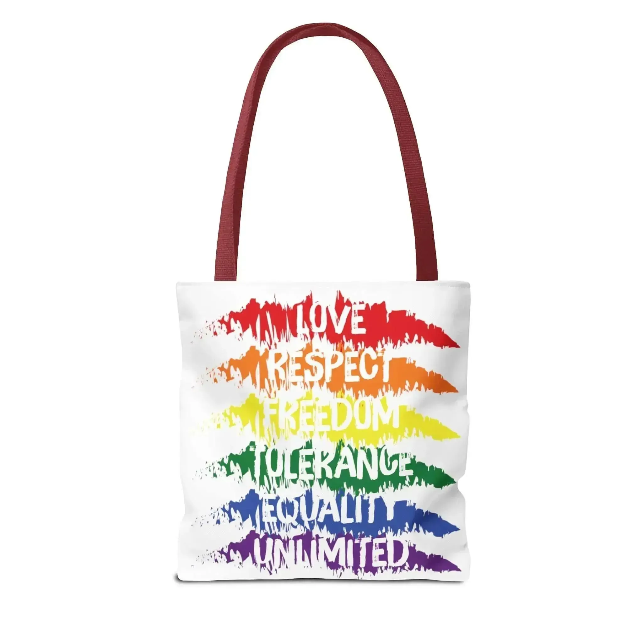 Aesthetic Respect Love LGBT Tote Bag (AOP)