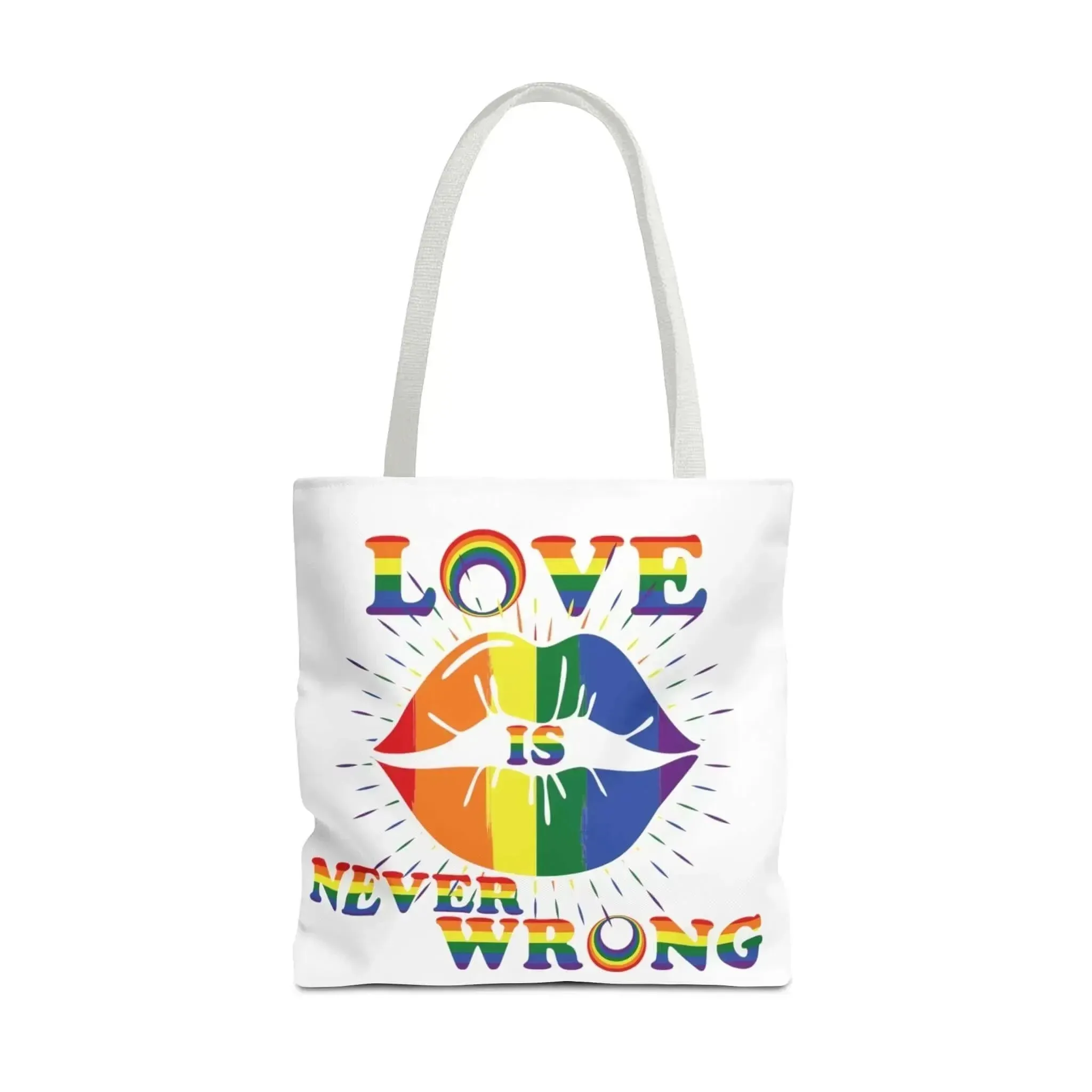 Aesthetic Respect Love LGBT Tote Bag (AOP)