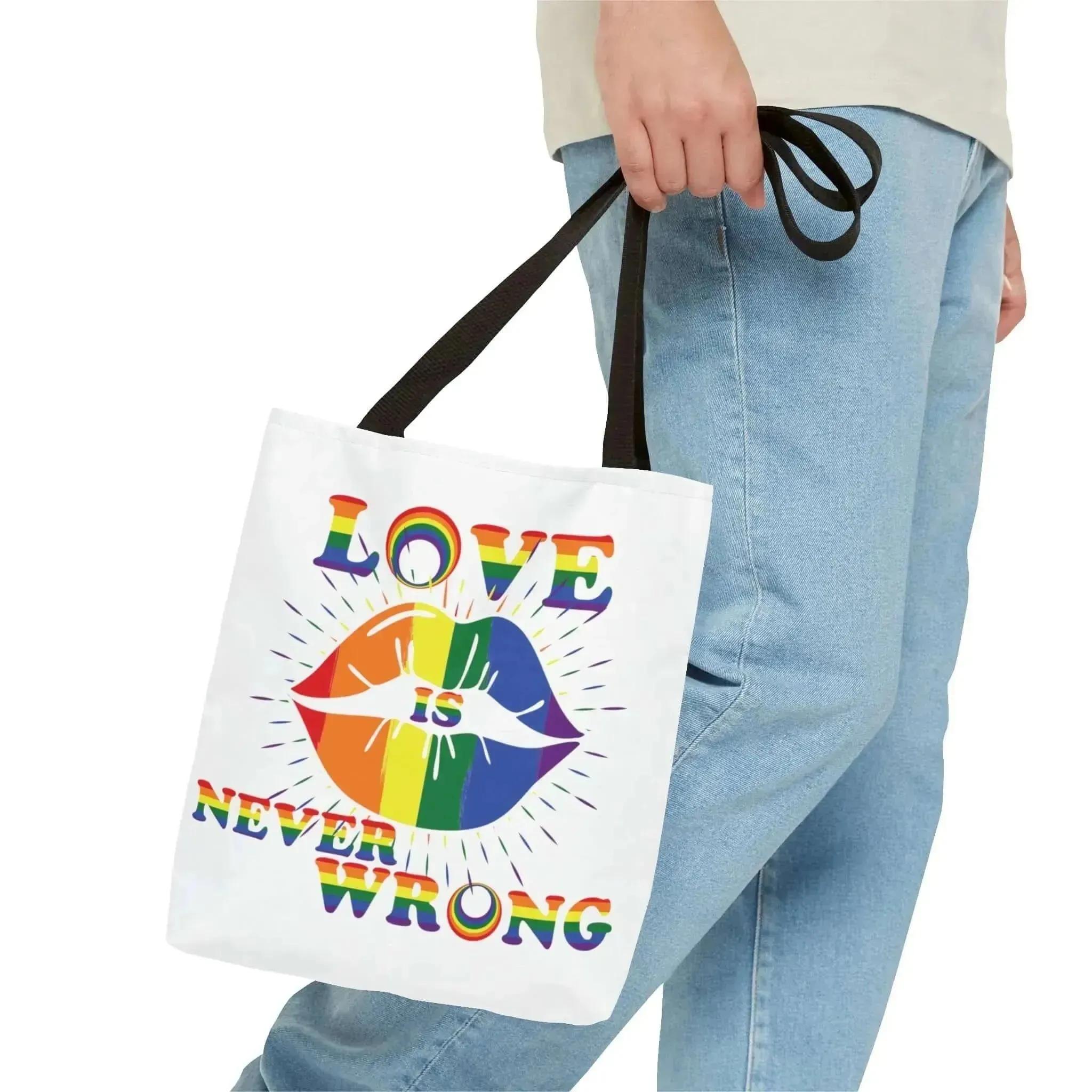 Aesthetic Respect Love LGBT Tote Bag (AOP)