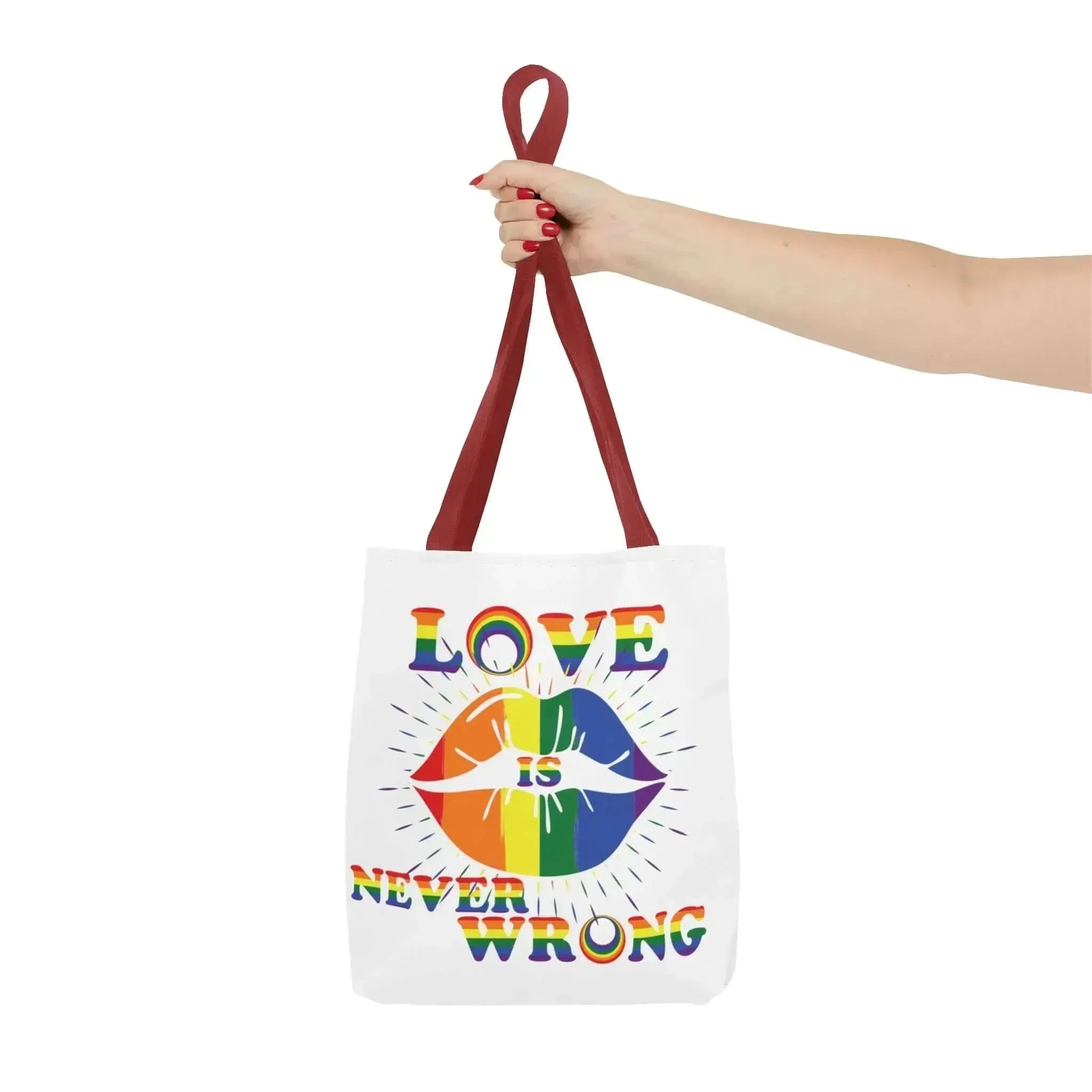 Aesthetic Respect Love LGBT Tote Bag (AOP)