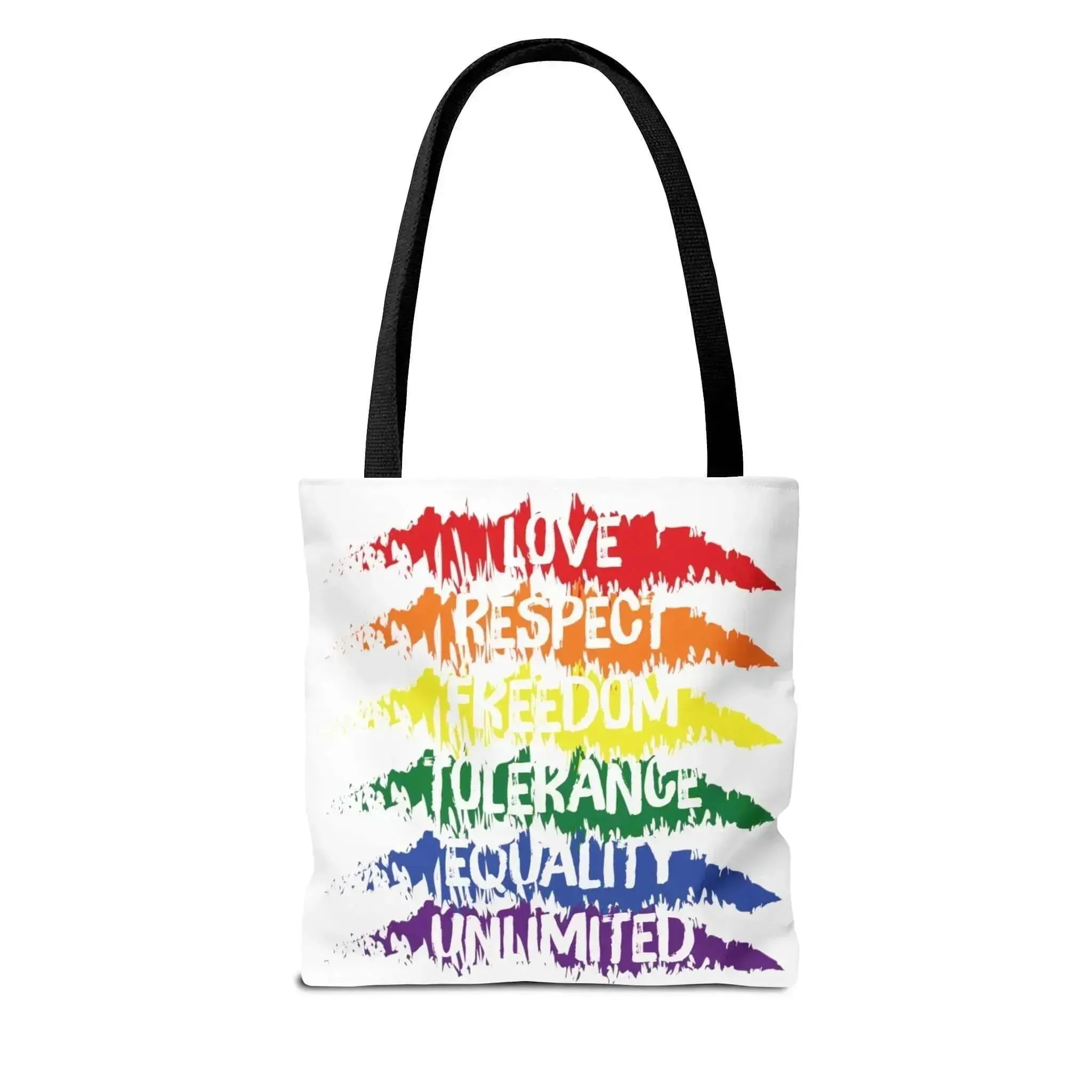 Aesthetic Respect Love LGBT Tote Bag (AOP)