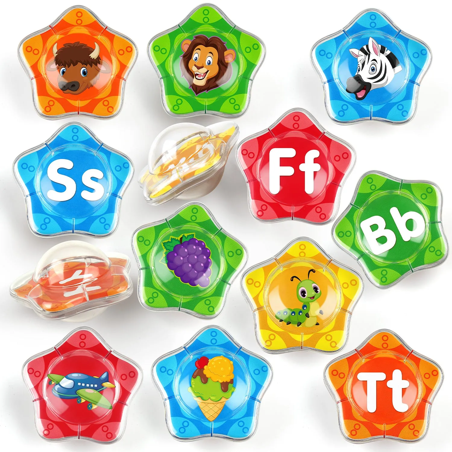 Alphabet Letters Floating Bath Toys