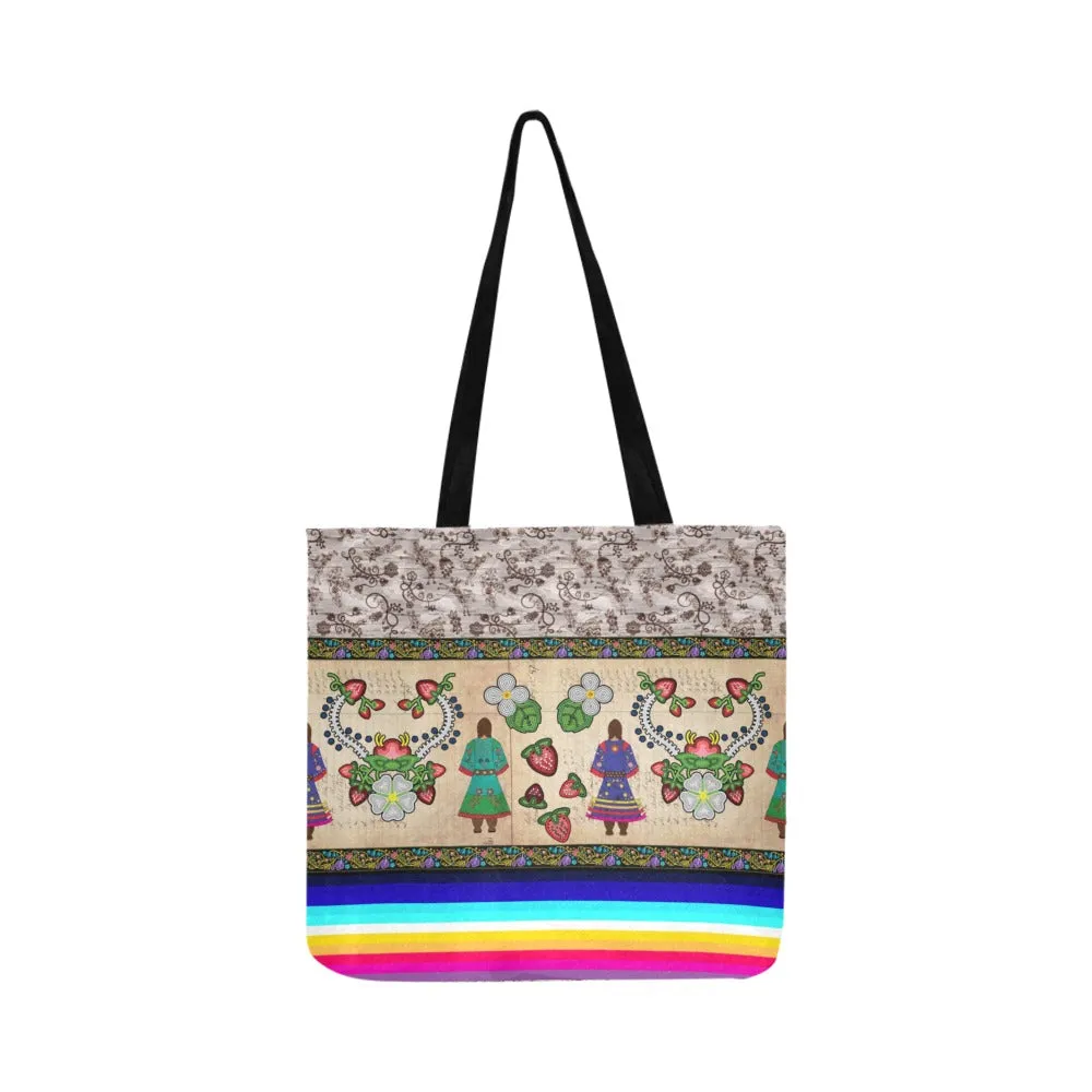 Aunties Gifts Reusable Shopping Bag (Two sides)
