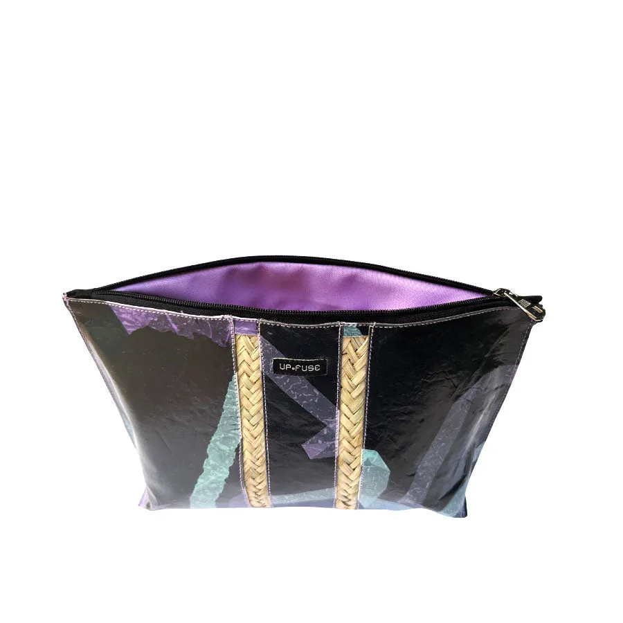Beach Clutch - Blues Confetti