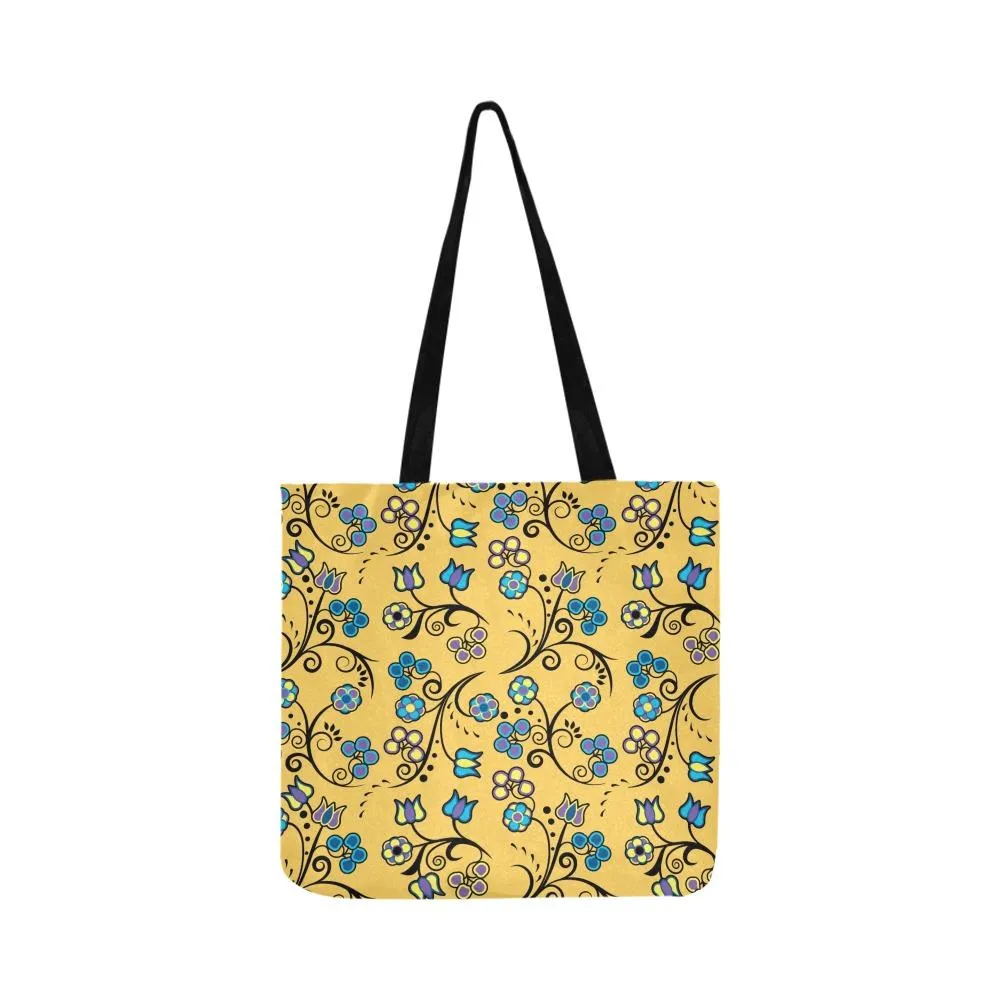 Blue Trio Tuscan Reusable Shopping Bag (Two sides)