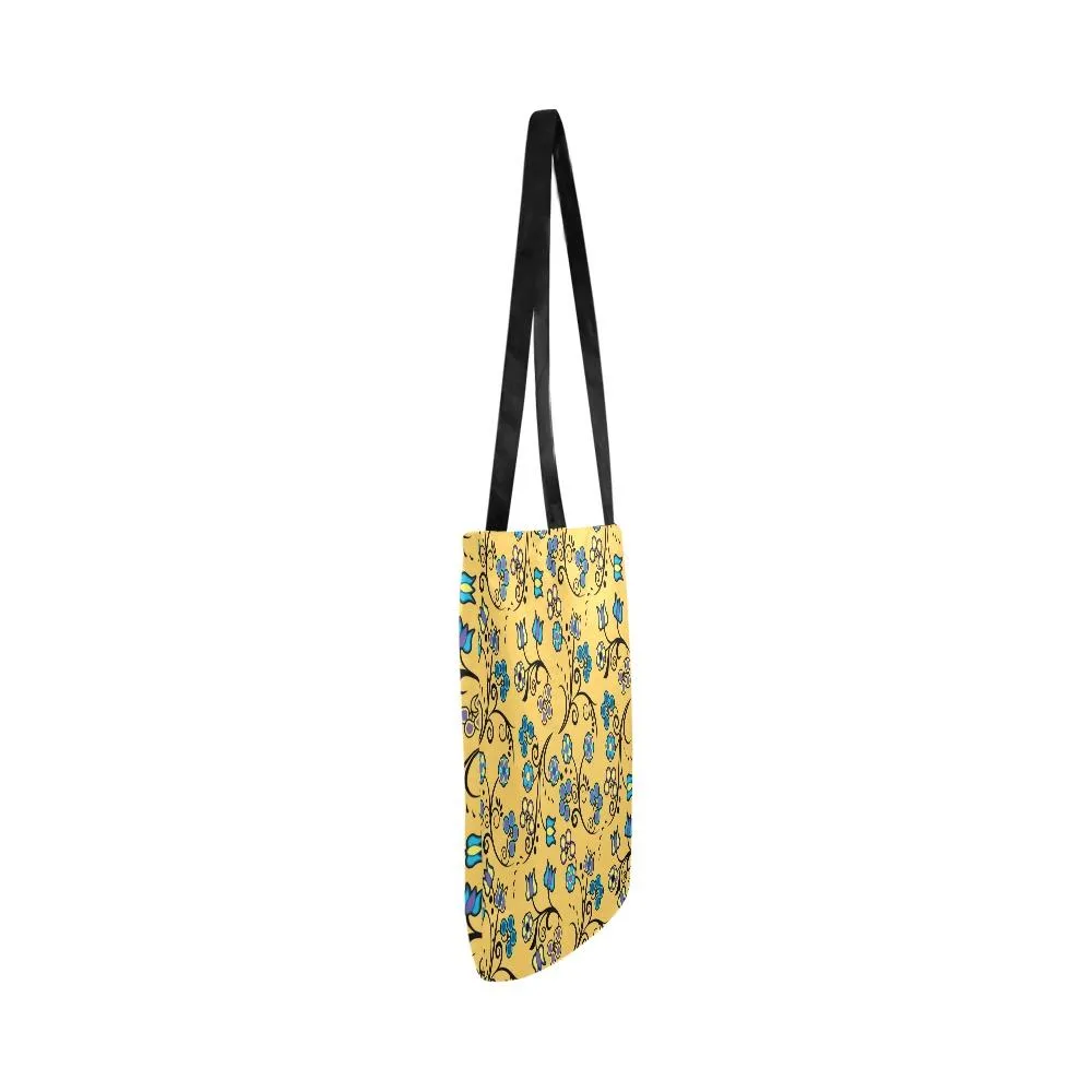 Blue Trio Tuscan Reusable Shopping Bag (Two sides)