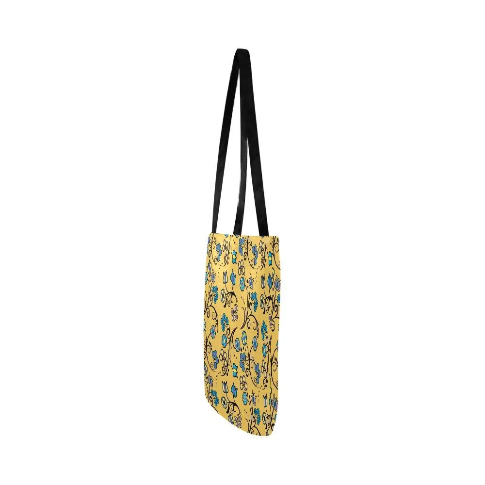 Blue Trio Tuscan Reusable Shopping Bag (Two sides)