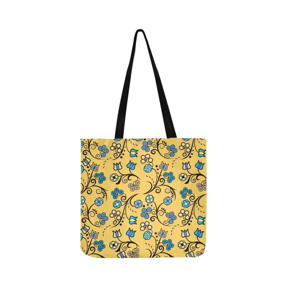 Blue Trio Tuscan Reusable Shopping Bag (Two sides)