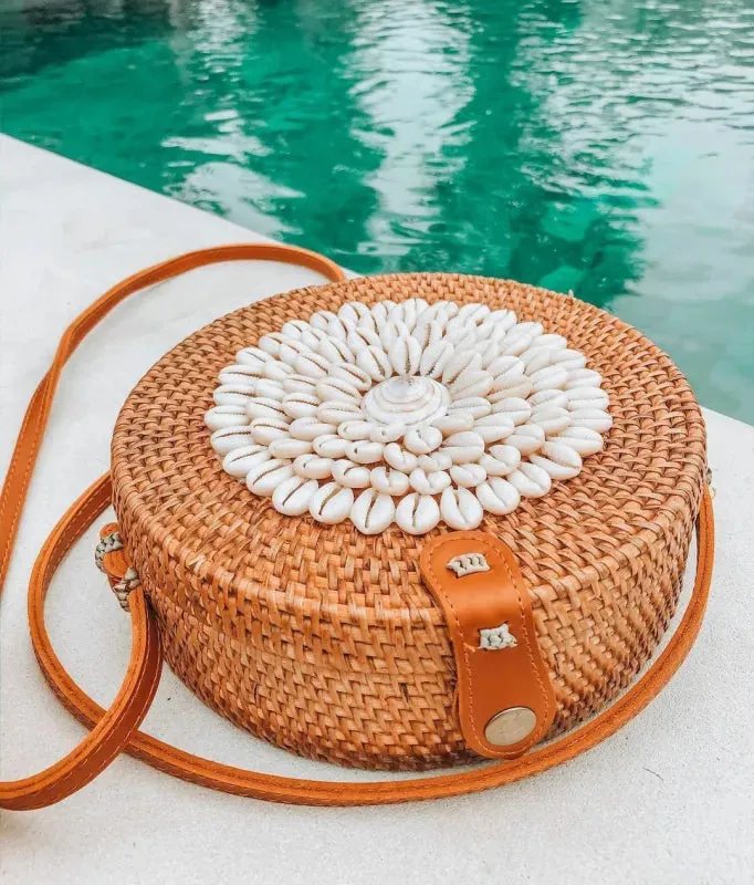 Boho You Brown Round shell / Kaodhi Sling Bag