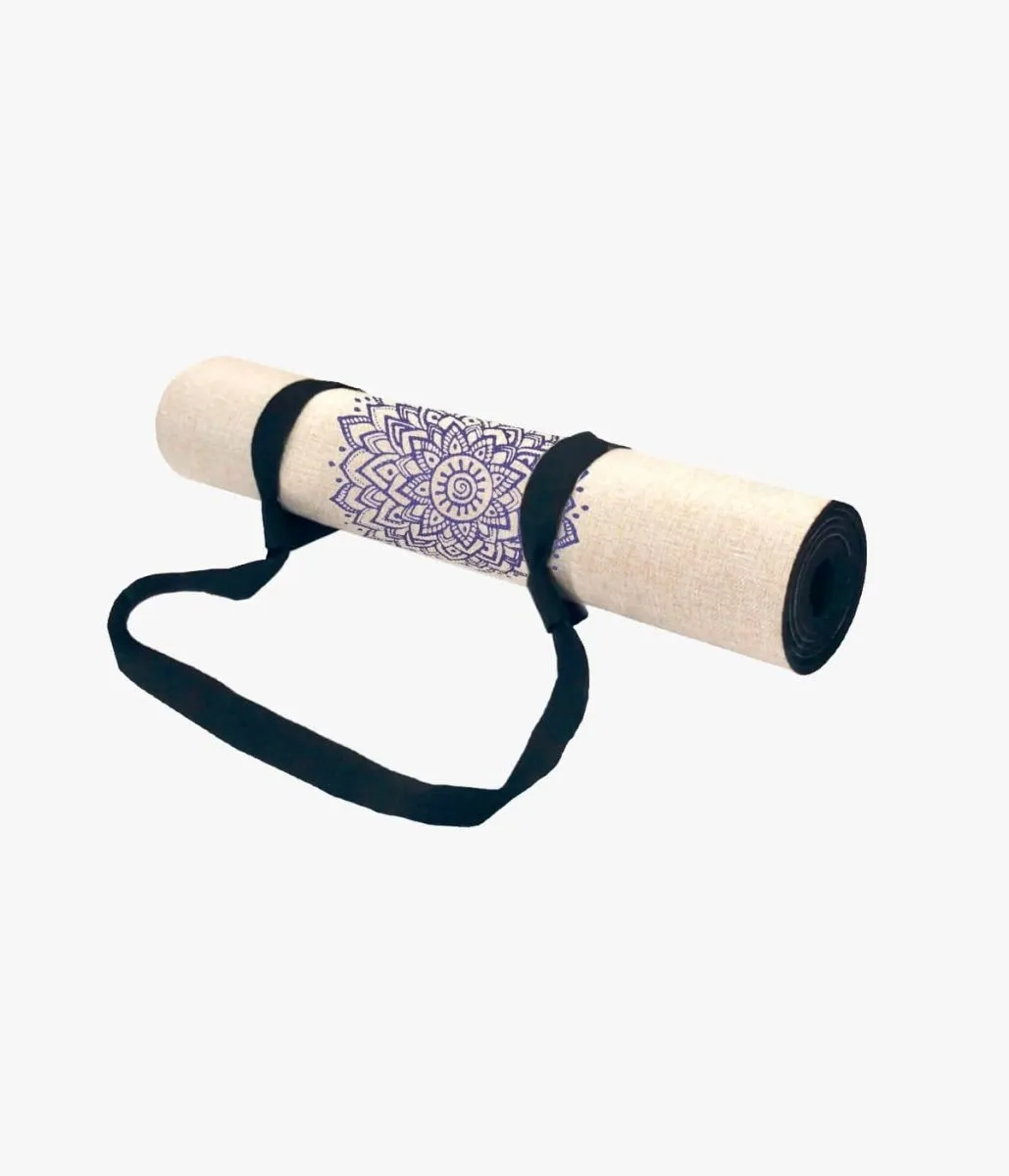 Chakra Hemp Yoga Mat