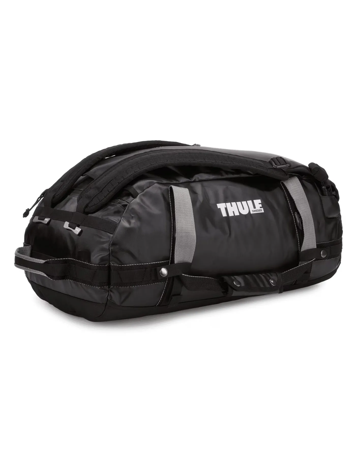 Chasm 40L Black Duffle Bag