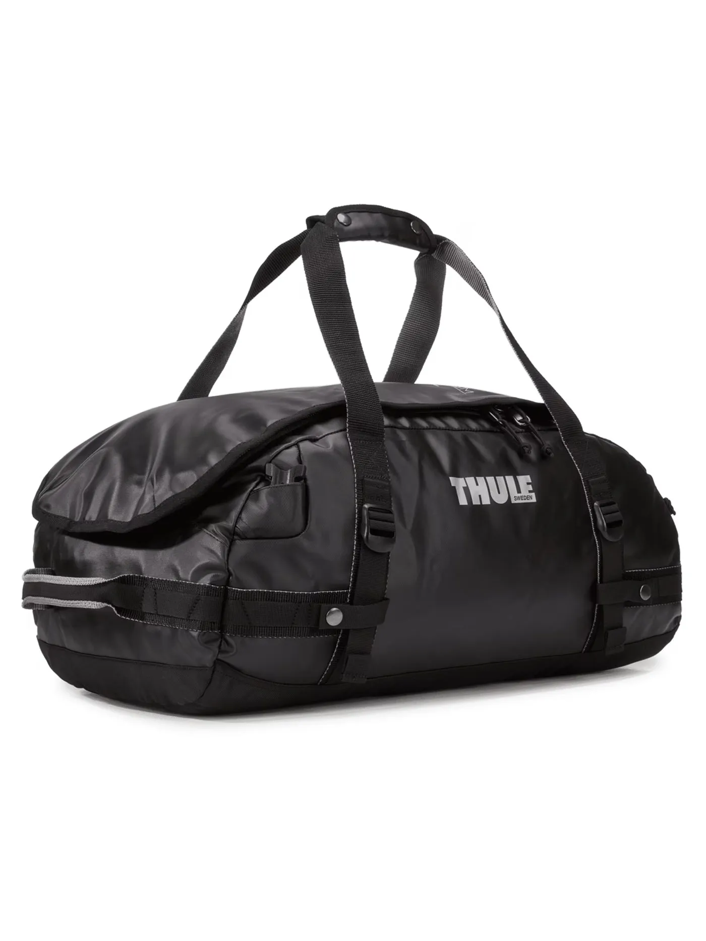 Chasm 40L Black Duffle Bag