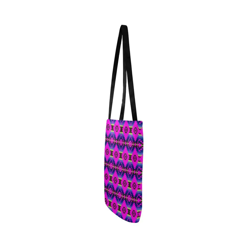 Cree Confederacy Ribbon Dress Reusable Shopping Bag (Two sides)