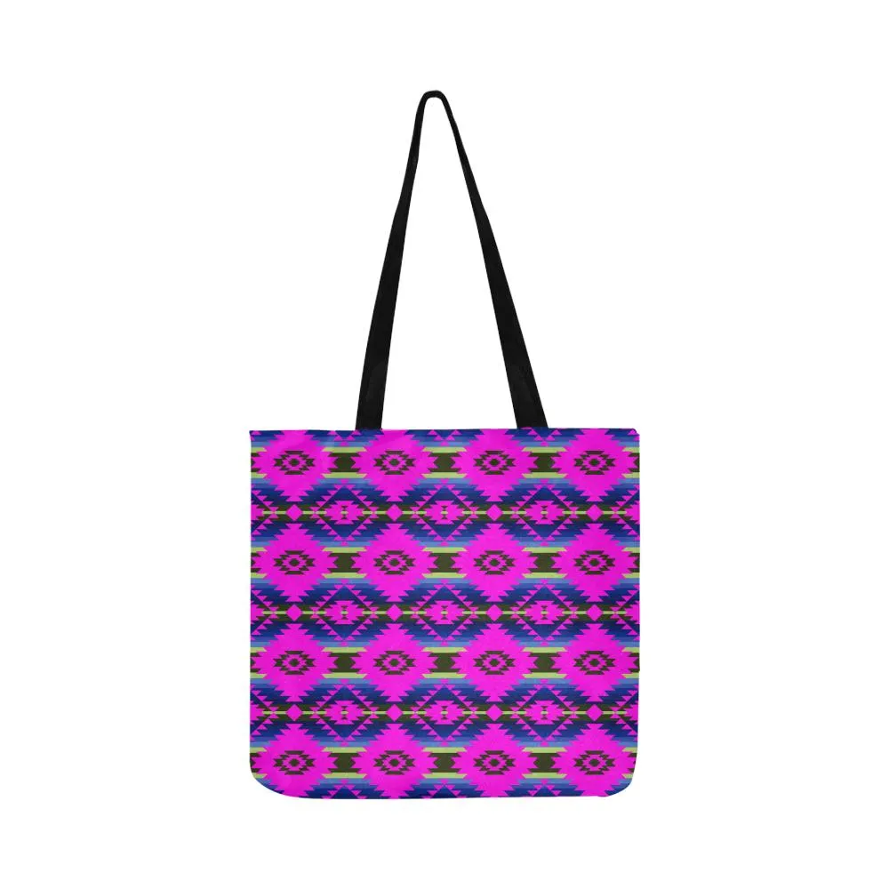 Cree Confederacy Ribbon Dress Reusable Shopping Bag (Two sides)