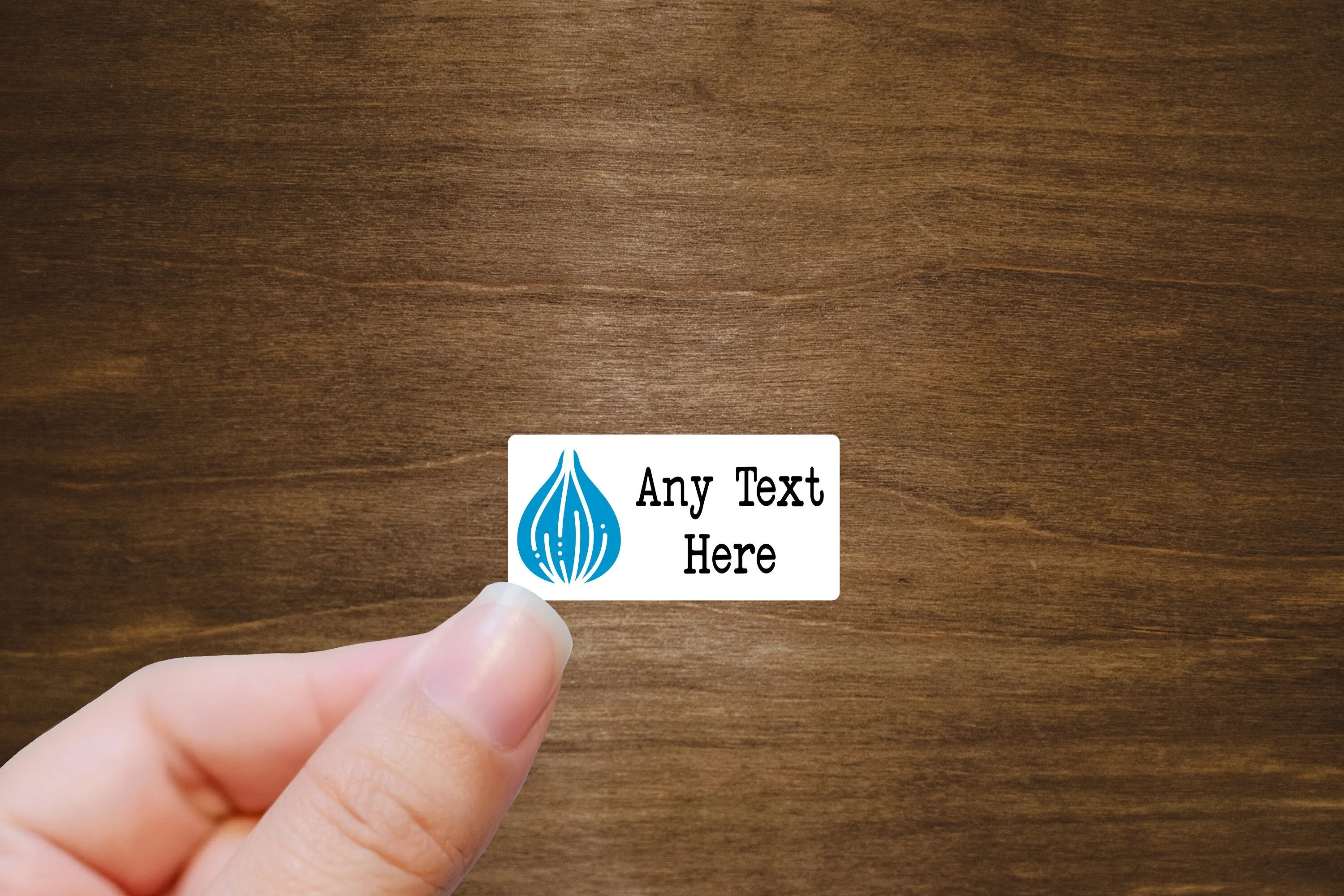 Custom Sticker Labels - 2" Square, 2" x 1", or 3" x 1"