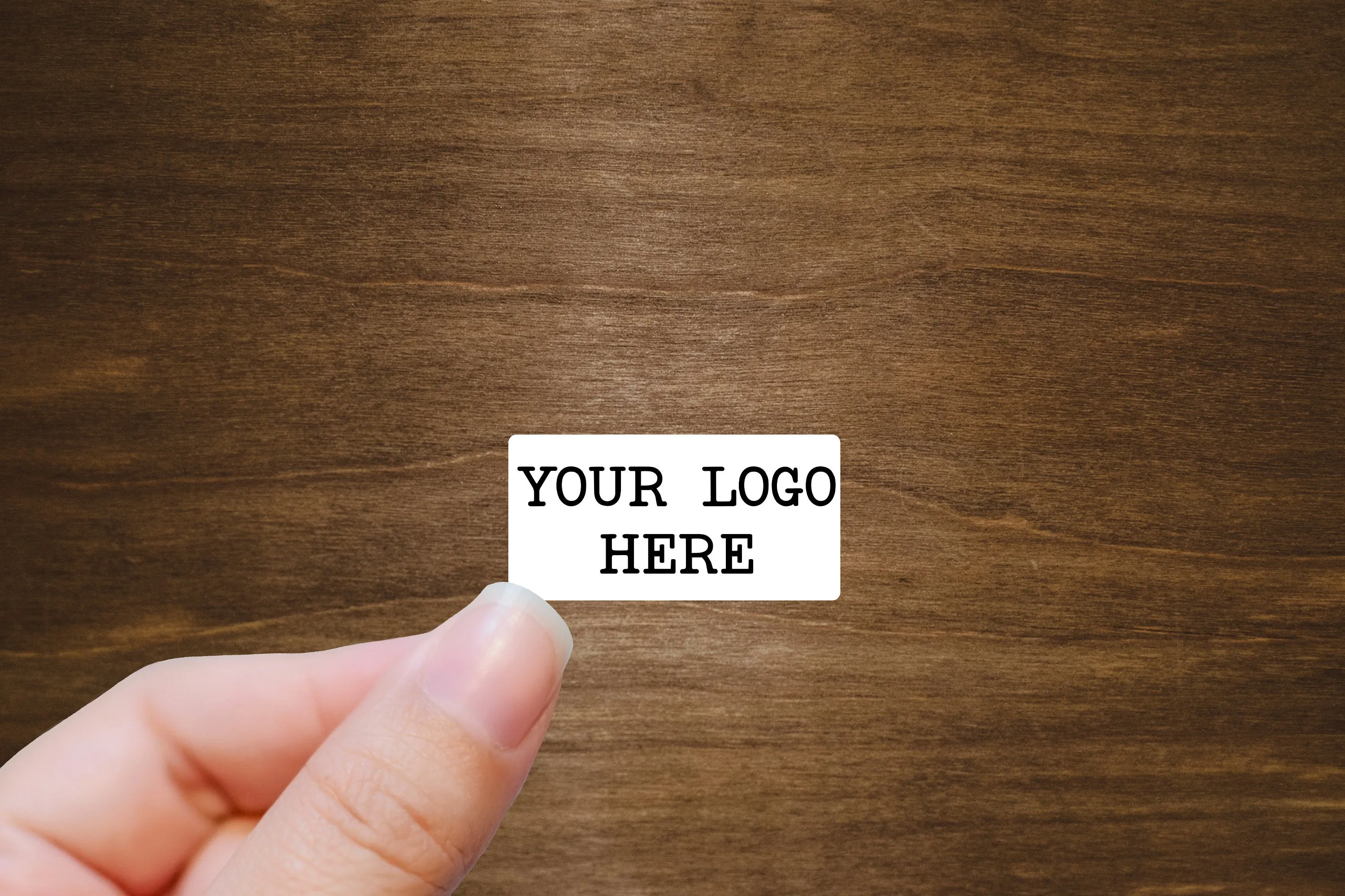 Custom Sticker Labels - 2" Square, 2" x 1", or 3" x 1"