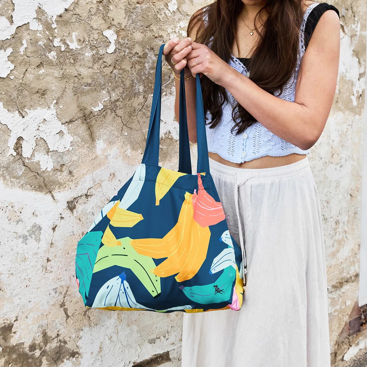 Dock & Bay Foldaway Tote Bags - Bananarama