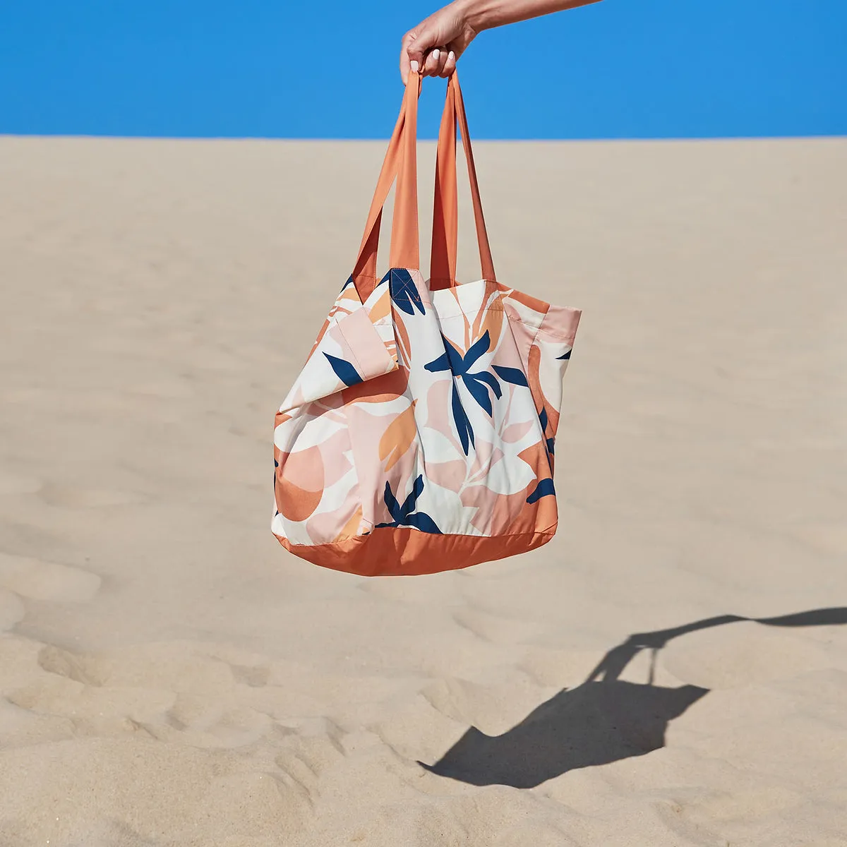 Dock & Bay Foldaway Tote Bags - Terracotta Tropics - Outlet