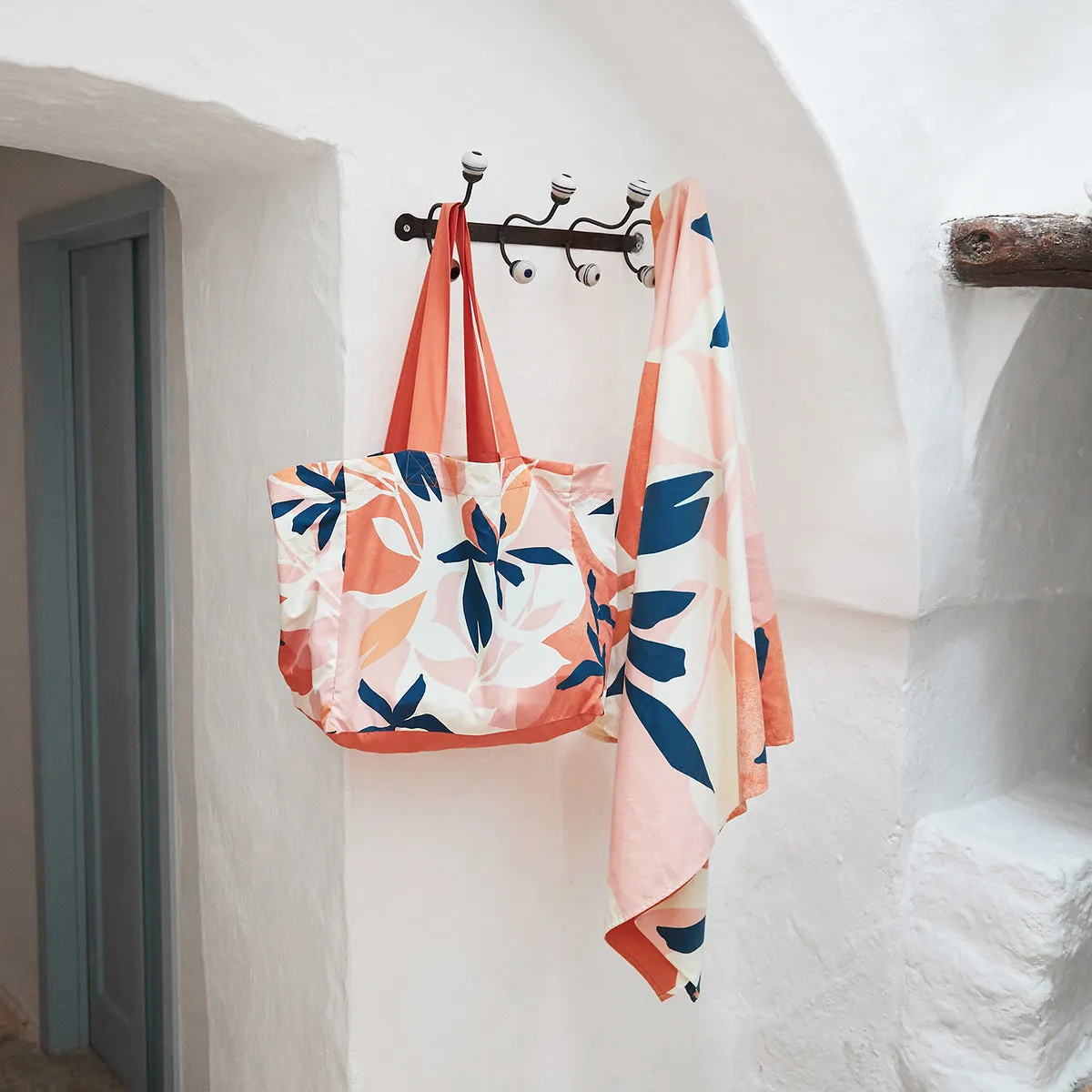 Dock & Bay Foldaway Tote Bags - Terracotta Tropics - Outlet