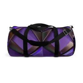 Duffel Bag-Purple Diamond
