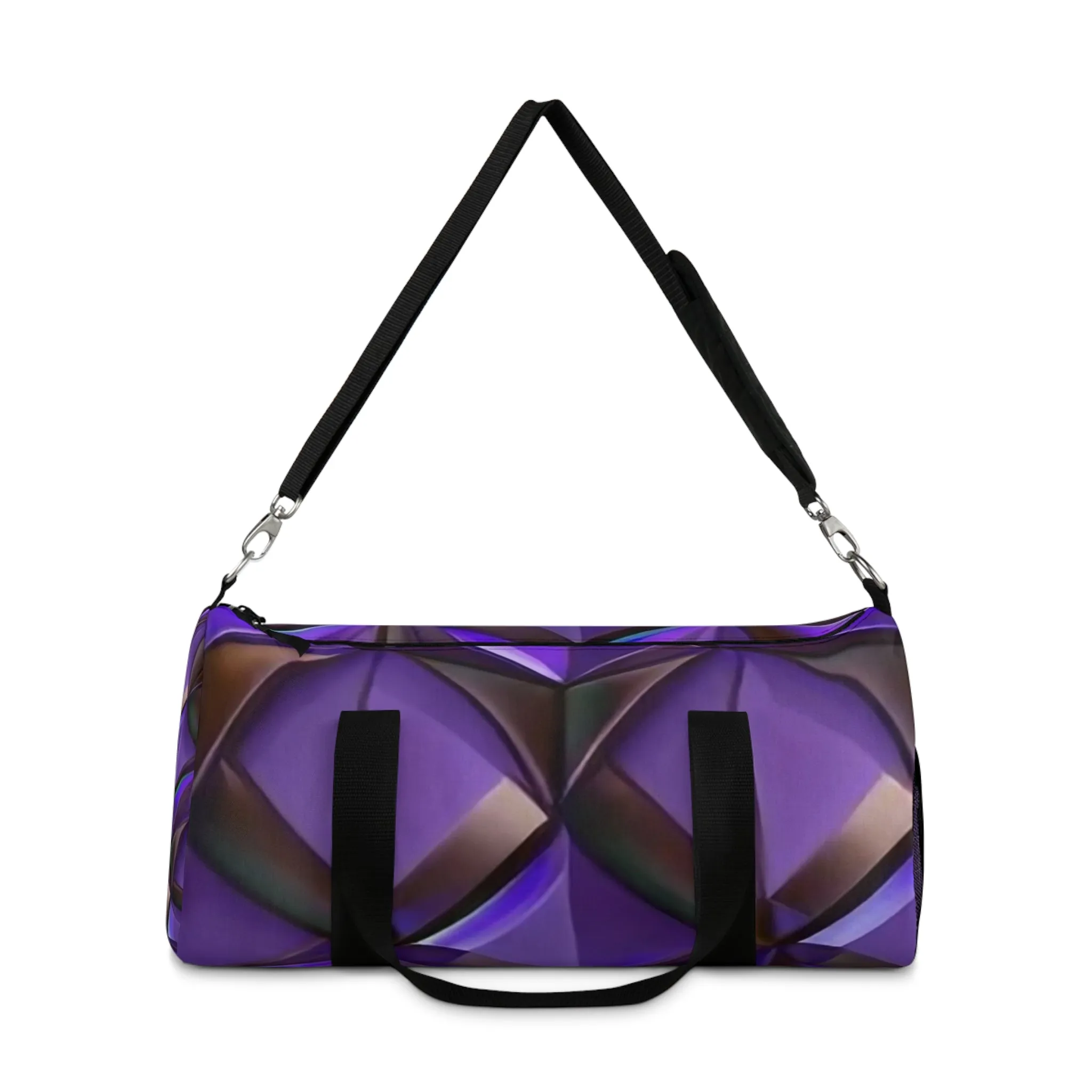 Duffel Bag-Purple Diamond