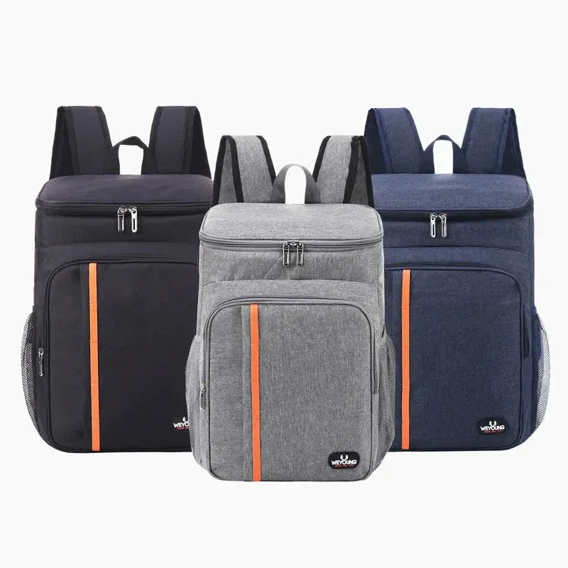 Durable insulated case 20L Portable Thermal Lunch Bag Food Box Durable Waterproof Cooler Ice Insulated Case Camping Oxford Dinner Backpacks Icebox