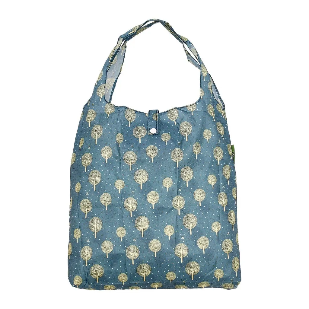 Eco Chic Lightweight Foldable Reusable Shopping Bag Tree of Life