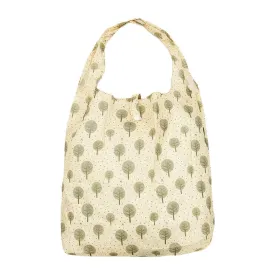 Eco Chic Lightweight Foldable Reusable Shopping Bag Tree of Life