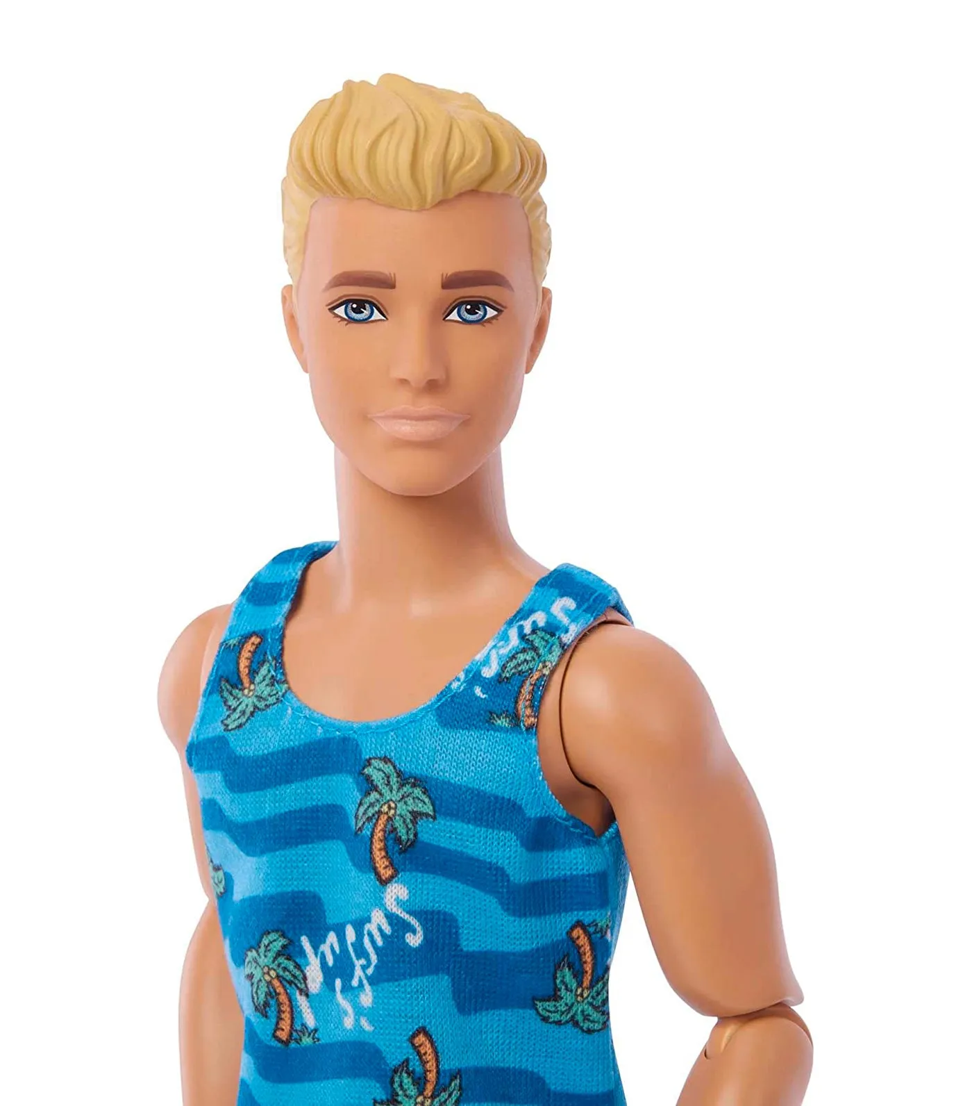 Fab Ken Beach Doll with Surfboard