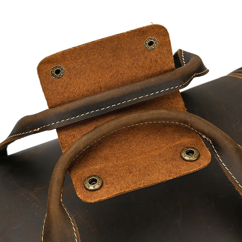 Funki Buys | Bags | Travel Bags | Men's Leather Overnight Bag