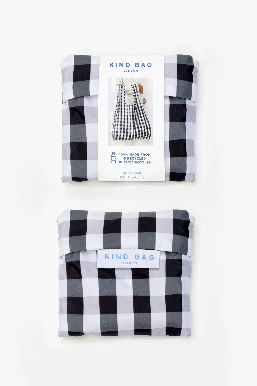 Gingham Black & White | Medium