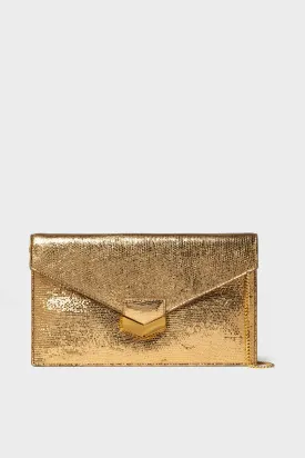 Gold London Clutch
