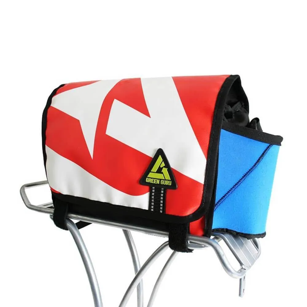 Green Guru Kickstand Cooler 9L Rear Rack Bike Bag