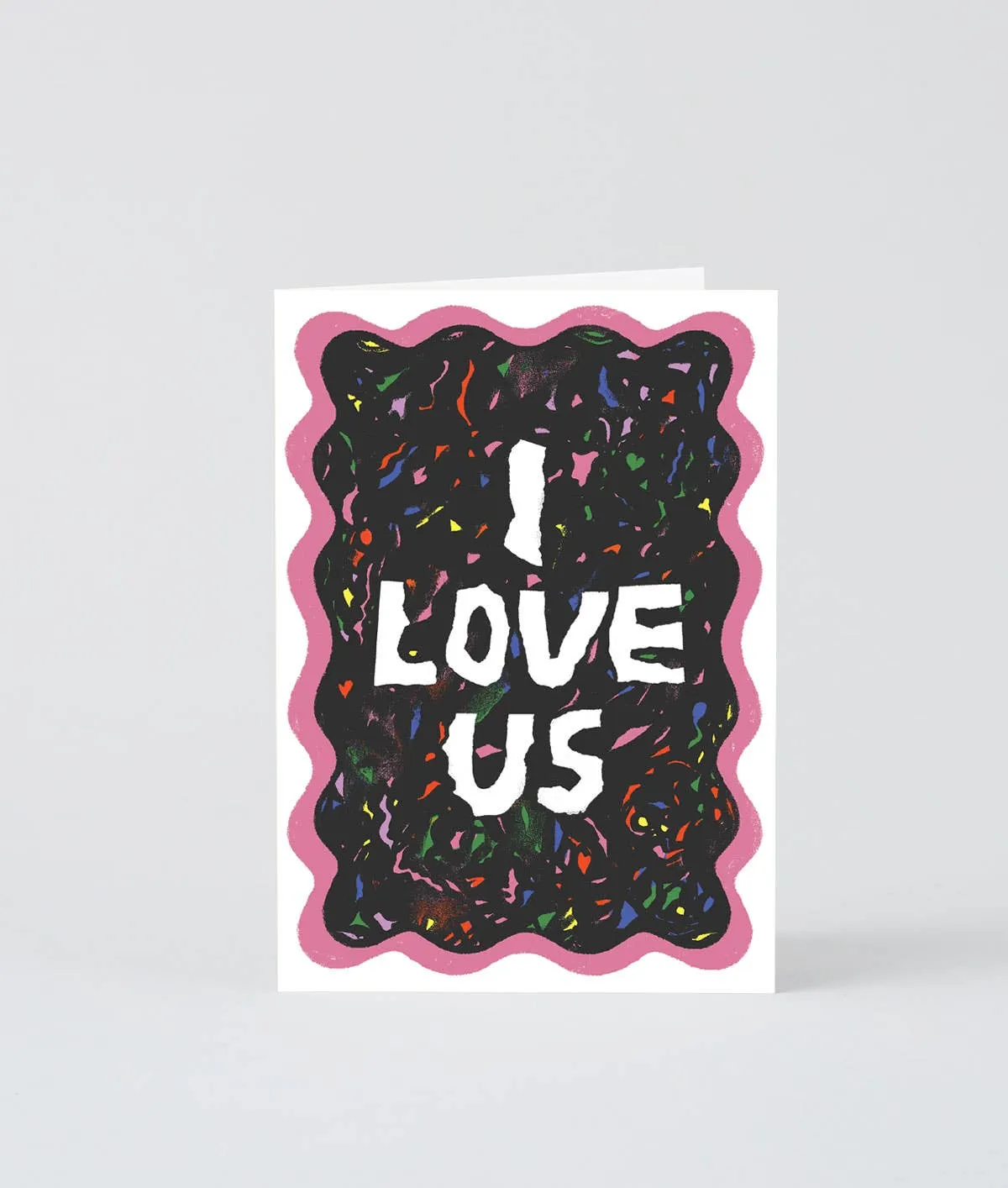 I Love Us Card