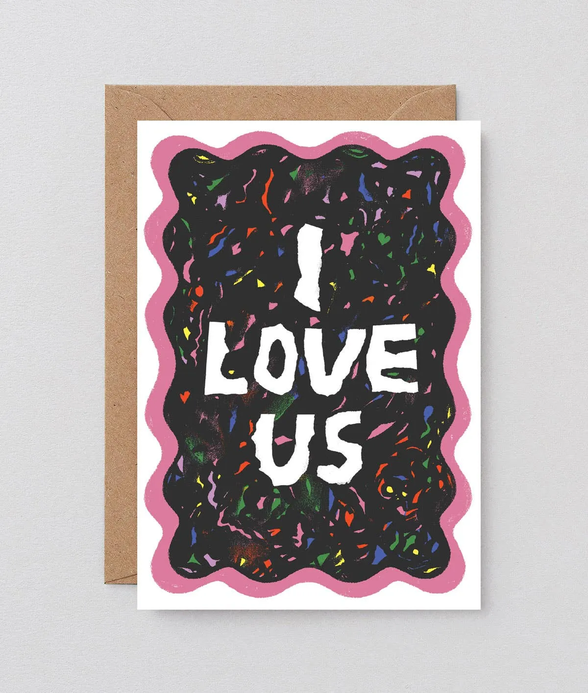 I Love Us Card