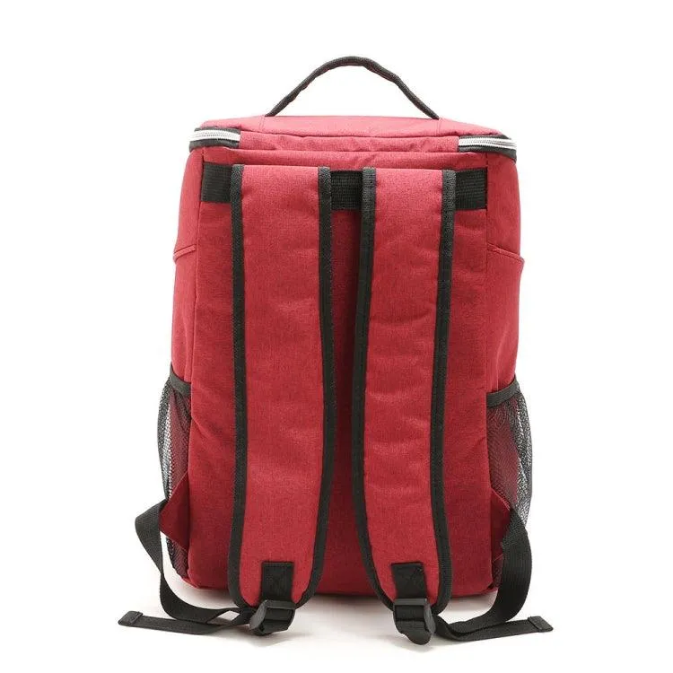 Insulated Outdoor Picnic Backpack - Waterproof Oxford Cloth Cooler Bag
