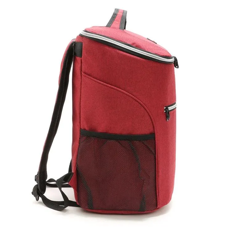 Insulated Outdoor Picnic Backpack - Waterproof Oxford Cloth Cooler Bag