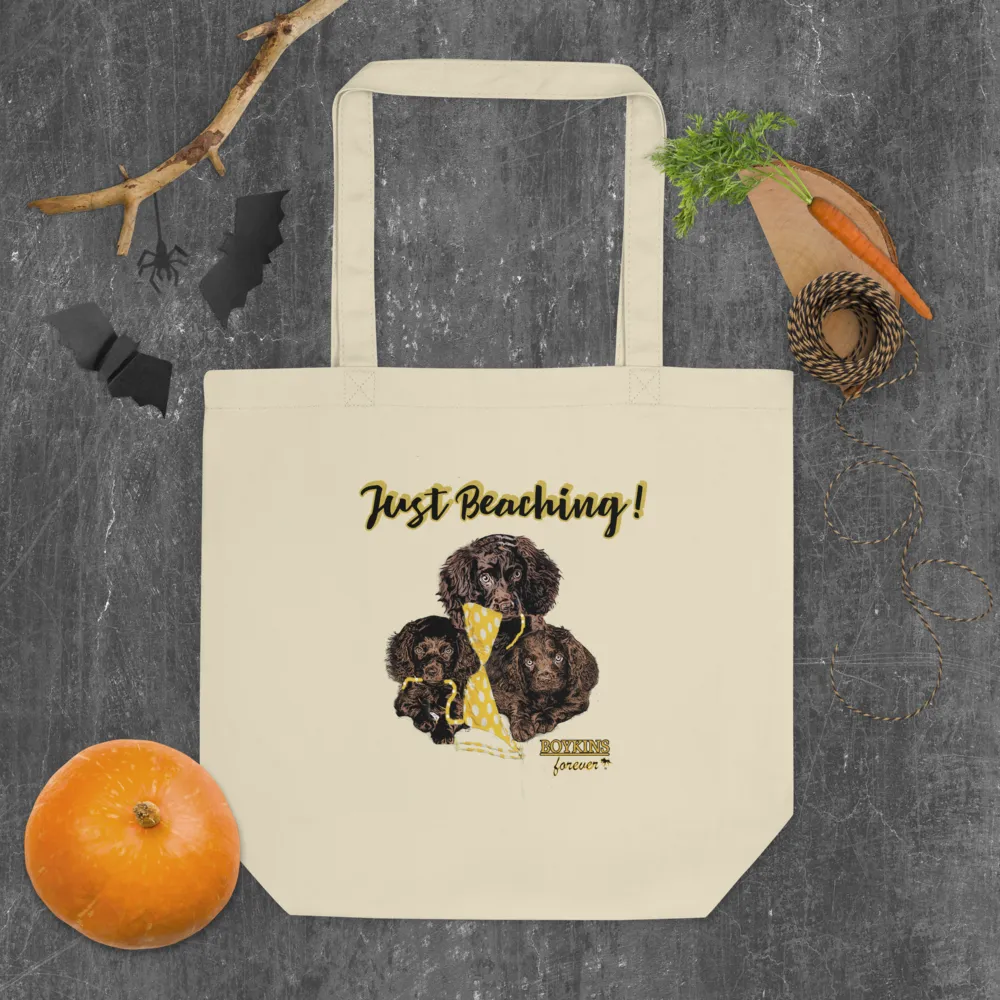 Just Beaching!- Eco Tote Bag