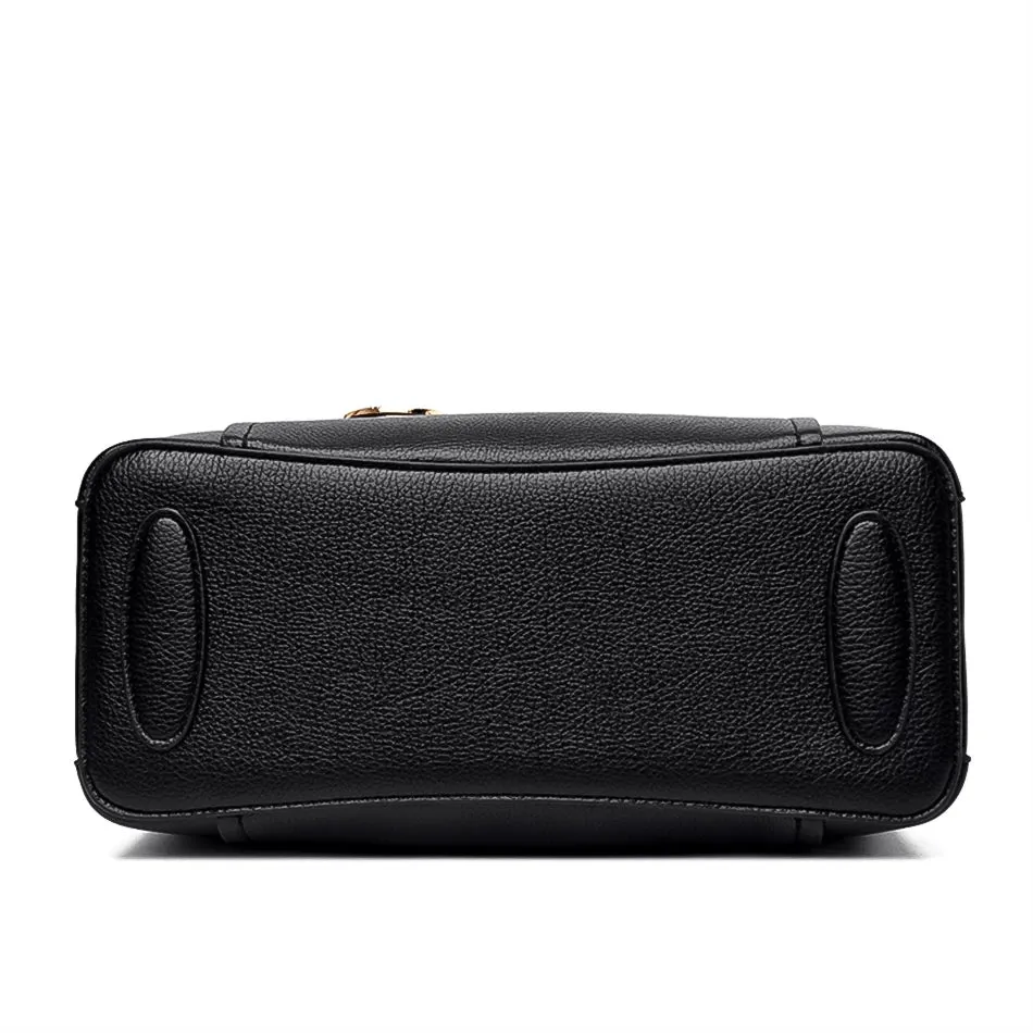 KAIDIFEINIROO-Luxury Soft Leather Large Handbag