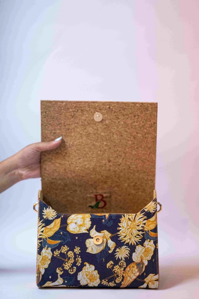 Kiah Crossbody Bag | Vegan Leather Bag | Biodegradable Cork and Cotton