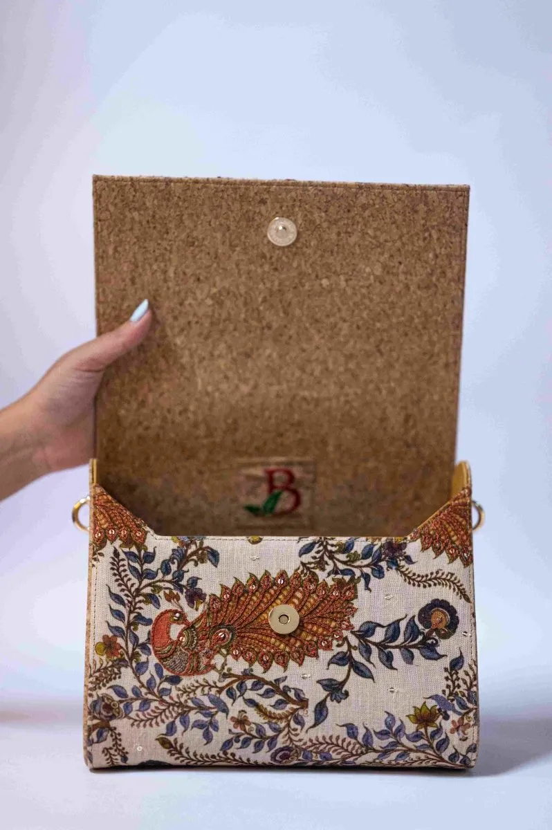 Kiah Crossbody Bag | Vegan Leather Bag | Biodegradable Cork and Cotton