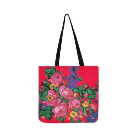 Kokum's Revenge- Dahlia Reusable Shopping Bag (Two sides)