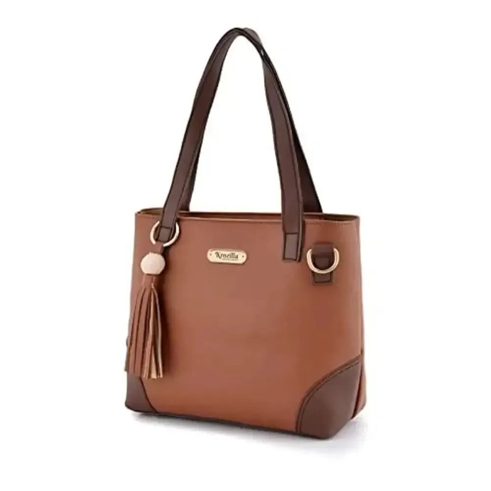 Krozilla Women Tan Stylish Premium Sling Bag with extra space
