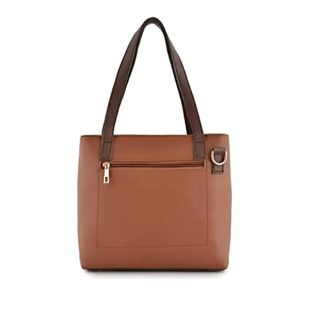 Krozilla Women Tan Stylish Premium Sling Bag with extra space