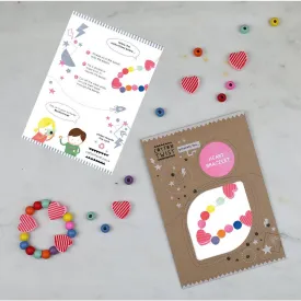 Make Your Own Heart Bracelet Kit by Cotton Twist