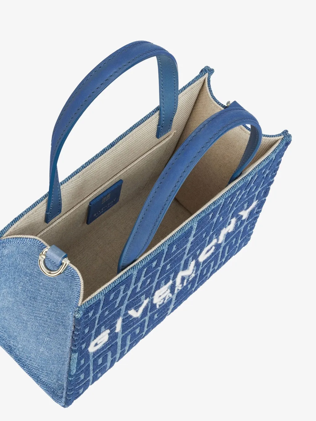 Mini G-Tote Shopping Bag In 4g Denim